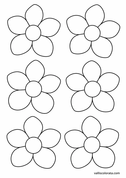 Open Blossoms. A Gentle Patterns coloring page from Gentle Patterns. Download the branded PNG or A4 PDF.
