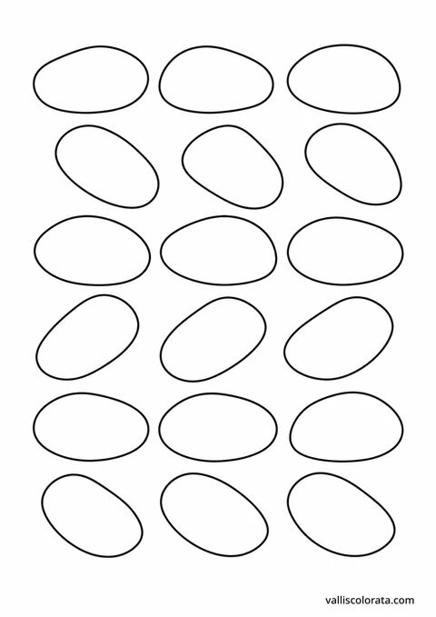 Rounded Stone Rows. A Gentle Patterns coloring page from Gentle Patterns. Download the branded PNG or A4 PDF.